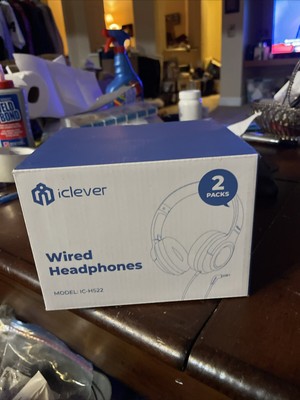 2 Pack iClever Kids Wireless , Colorful, Model Ic/HS22