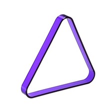 Pool Triangle 8 Ball Rack Billiard Fit 2-1/4 Inch Pool Balls Purple