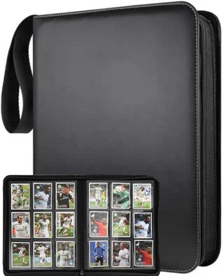 900 Cards Pocket Binder with Elastic 9 Pocket Trading Card Album Folder for MTG