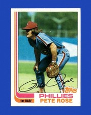 1982 Topps Set-Break #780 Pete Rose NM-MT OR BETTER *GMCARDS*
