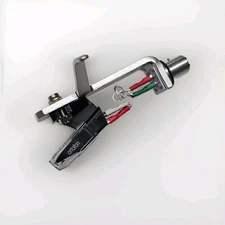 Genuine Ortofon Om10 Cartridge Mounted On a Generic SH4 style Silver...