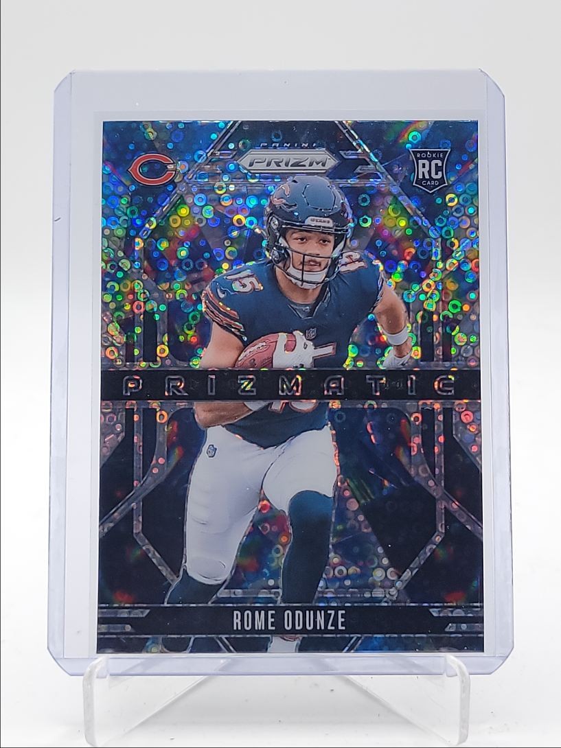 ROME ODUNZE 2024 PANINI PRIZM PRIZMATIC ROOKIE NO HUDDLE BEARS RC Q4274