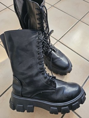 Schuhe Stiefel Swarz