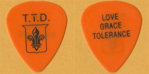 Terence Trent D'Arby 1993 concert tour (Sanana Maitreya) band/stage Guitar Pick