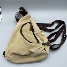 KL928 PU Leather Sling Bag - Small Crossbody Backpack