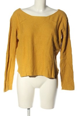 DARLING HARBOUR Strickpullover Damen Pullover Gr. DE 38 hellorange Casual-Look
