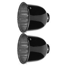 2 Pcs Reptile Box Heating Lamp Cover Light Fixture Holder Cage Anti Scald