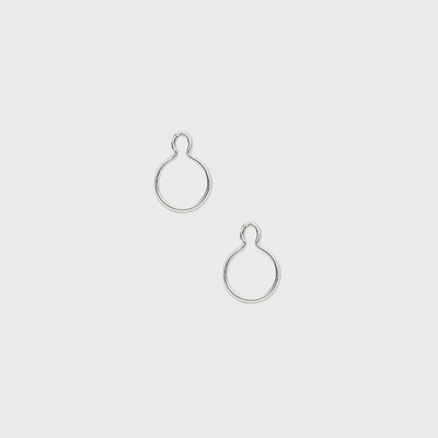 Sterling Silver round wrap tite setting,