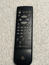 GE OEM Black Remote Model VSQS1421 TV/VCR