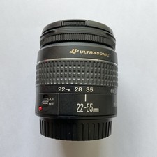 Canon EOS EF22-55mm 1:3.5-4.5 AF Ultrasonic APS-C & FF camera Lens VG CONDITION