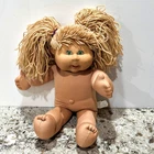 VTG 2004 Cabbage Patch Kids Girl Doll PA1 Blonde Hair Green Eyes 2 Teeth ~READ