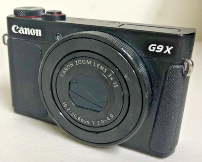 Canon PowerShot G9 X Mark II 20.1MP Digital Camera - FOR PARTS
