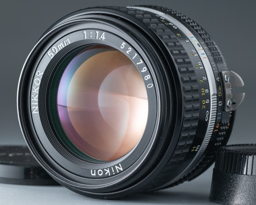 Nikon AI-S Nikkor 50mm f/1.4 MF Prime Lens F Mount Excellent From Japan