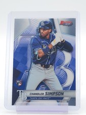CHANDLER SIMPSON 2025 BOWMAN'S BEST ROOKIE #66 TAMPA BAY RAYS Q2045