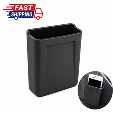 Universal Car Phone Holder Storage Box Auto Seat Organizer Pocket Black