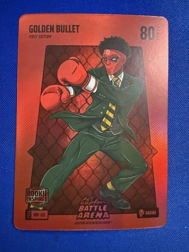 2026 Bo Jackson Battle Arena RBF-122 Golden Bullet Matthew Golden Red Brawl 💥