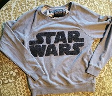 Star Wars Girl'sCrew Neck Sweatshirt EUC  Free Shipping