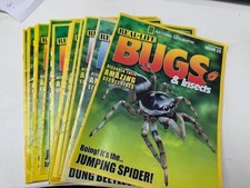 x  17 Issues National Geographic Real Life Bugs & Insects Magazines NO BUGS.