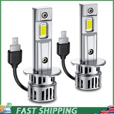2pcs H1 LED Fog Light Kit 100W Bulbs 6500K Canbus Error Free BRIGHT XENON WHITE