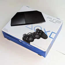 NEW, SEALED PlayStation 2 Slim Console SCPH-90001 Charcoal Black PS2