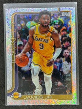 2025-26 Topps Bronny James Jr Silver Sand Glitter Lakers #152