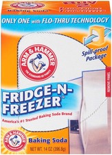 Arm Hammer Baking Soda Fridge-n-Freezer Odor Absorber, 14 oz