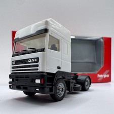 DAF 95 XF 4x2 Truck Tractor White | Herpa 1:87 (H0) | Original Box