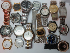 LOTE MIXTO DE 18 RELOJES DE PULSERA DIFERENTES TIMEX RELIC KENETH DE COLECCIÓN PARA HOMBRE PARA PIEZAS