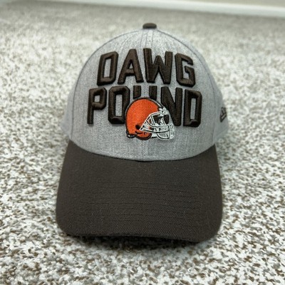 Cleveland Browns Hat Cap Flex Mens Large Gray NFL New Era 39THIRTY
