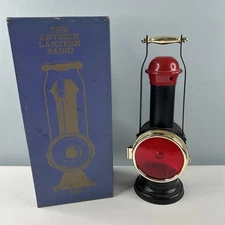 Vintage Swank Reproduction Lantern Radio Untested