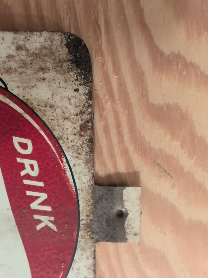 Letrero de metal vintage de Pepsi Cola 6,25" por 6,25" Foto 3 de 4