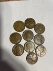10 1924 D Lincoln Wheat Cent Penny Pennies In Very Good condition