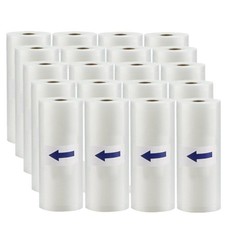 Universal 8x50 11x50 Vacuum Sealer Embossed Bags Sous Vide - Kitchen FoodSaver