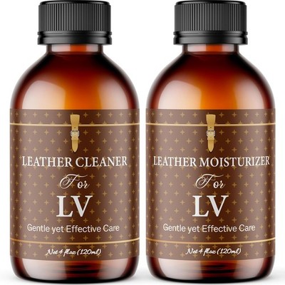 Leather Cleaner Moisturizer Set for Louis Vuitton, Shine Your Louis Vuitton ...