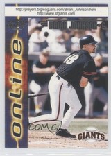1998 Pacific Online Brian Johnson #663 0c4