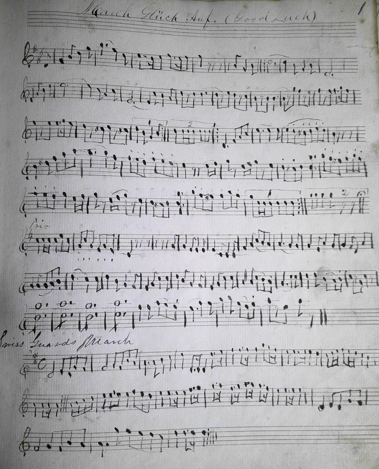 19th century Handwritten Music manuscripts - 66 pages - Quadrilles, etc - Image 2 of 4