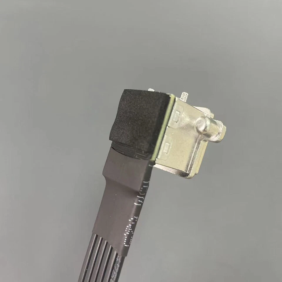 5G/bps Dual USB-A 3.0 Female to Type-E Key-B Internal 20P Male Adapter Cable - Image 4 of 4