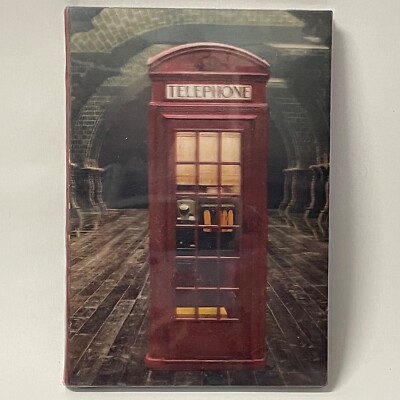 Harry Potter A5 Notebook - Ministry of Magic - 3D Telephone Booth ~ NEW / SEALED