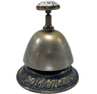 Antique 1800s Bronze Apollinaris Mineral Water Advertising Hotel Reception Bell