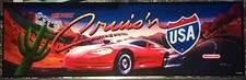 Cruisin (Cruis'n) USA Arcade Marquee 28.375" x 8.375"