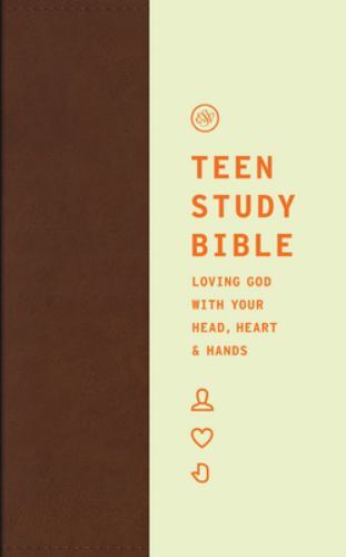ESV Teen Study Bible (TruTone, Burnt Sienna) by David Mathis (2023, Trade...