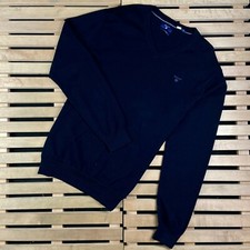 Mens Jumper Gant V Neck Size XL Premium Cotton