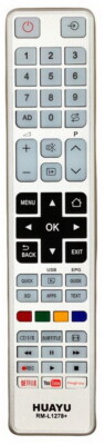 TV Ersatz Fernbedienung RM-L1278 für Toshiba 40L5443D - 40L5443DG