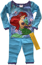 Disney Princess The Little Mermaid Ariel 2 Piece PJ Set Size 12 Months Mermaid