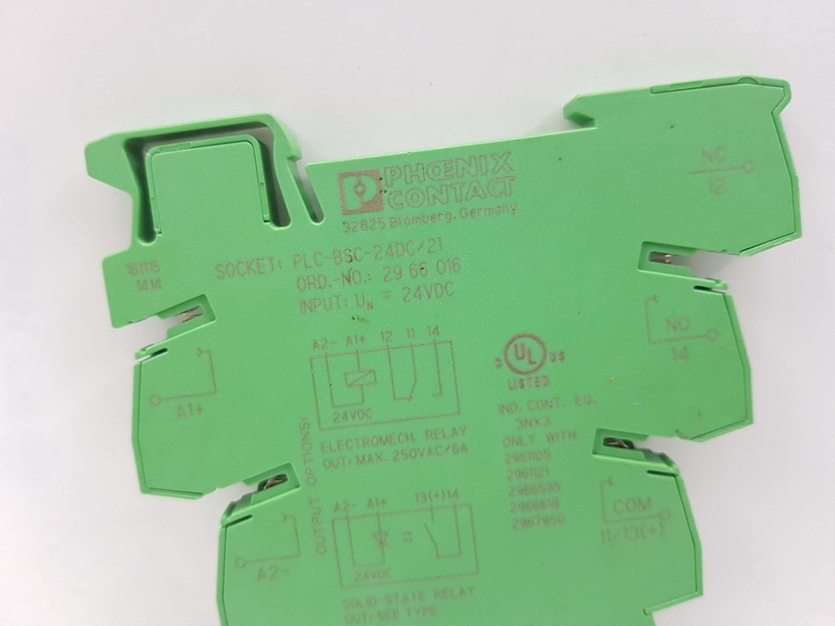 1 STÜCK Überlastrelais 296105 Inkl. 2966016 - Sicher & Zuverlässig