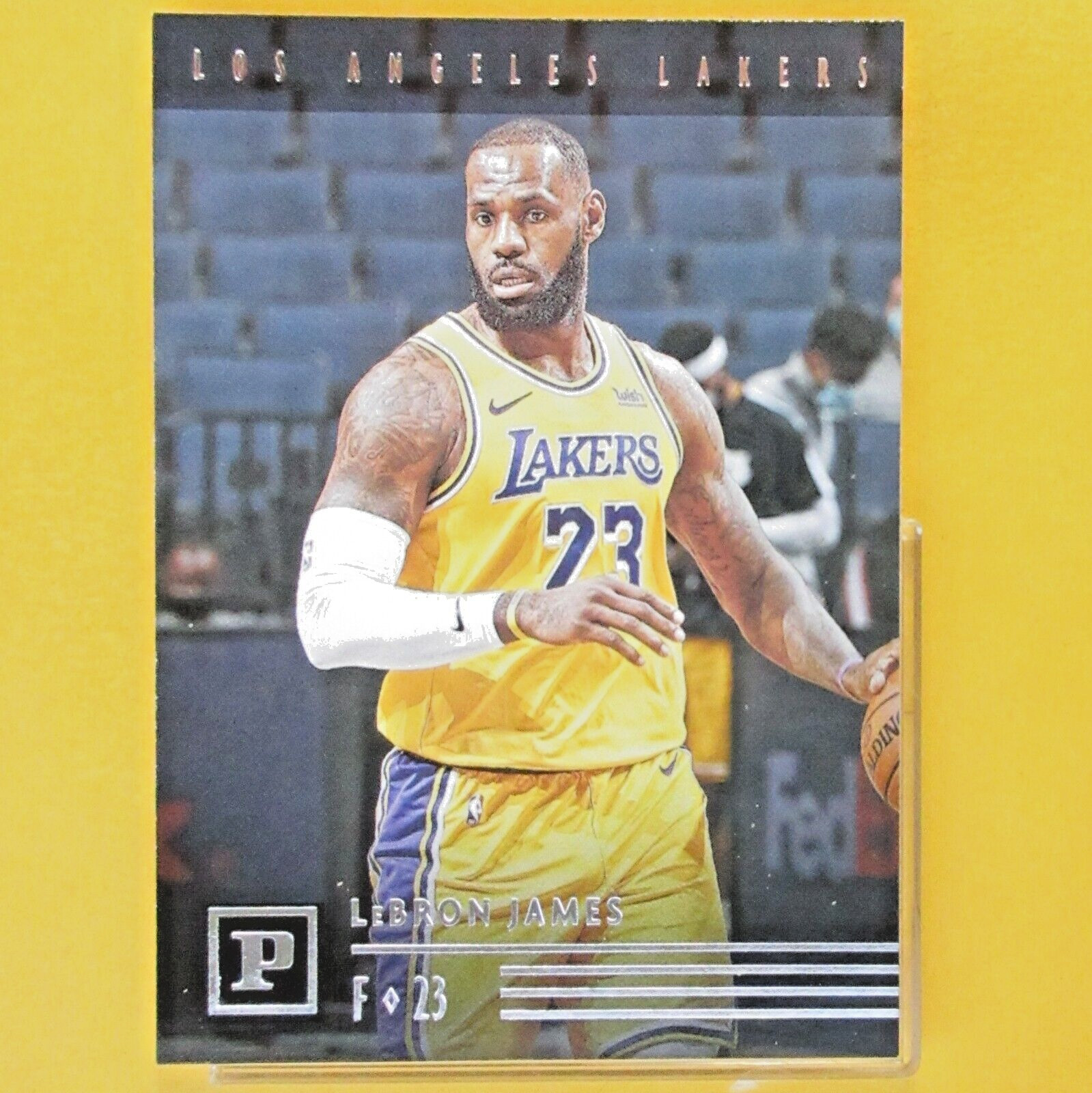 LeBRON JAMES  2020-21   PANINI  #F-23  Los Angeles Lakers