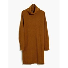 Madwell Foldover Turtleneck Sweater Dress Size XL