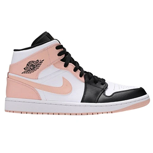 Jordan Air 1 Mid GS White/Black/Crimson Tint