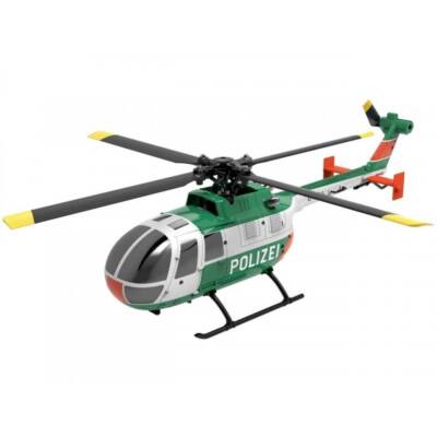 Modèle d'hélicoptère RC 4CH BO105 2,4 G avec chargeur USB, modèle d'avion pour enfants et adultes (RTF/gris
