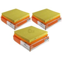 3X Mahle / Knecht Luftfilter LX 500 Air Filter